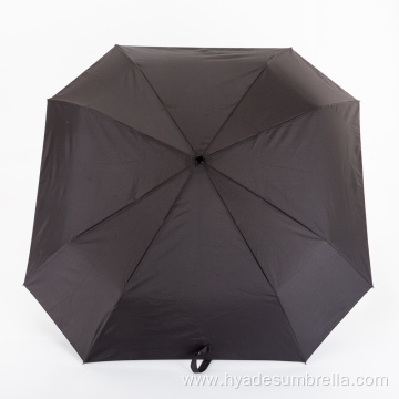 Automatic Folding Umbrella Man Black Large